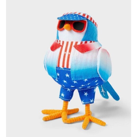 Target Featherly Friend Fabric Bird Decor Bubba Sun Squad™ - Picture 1 of 1